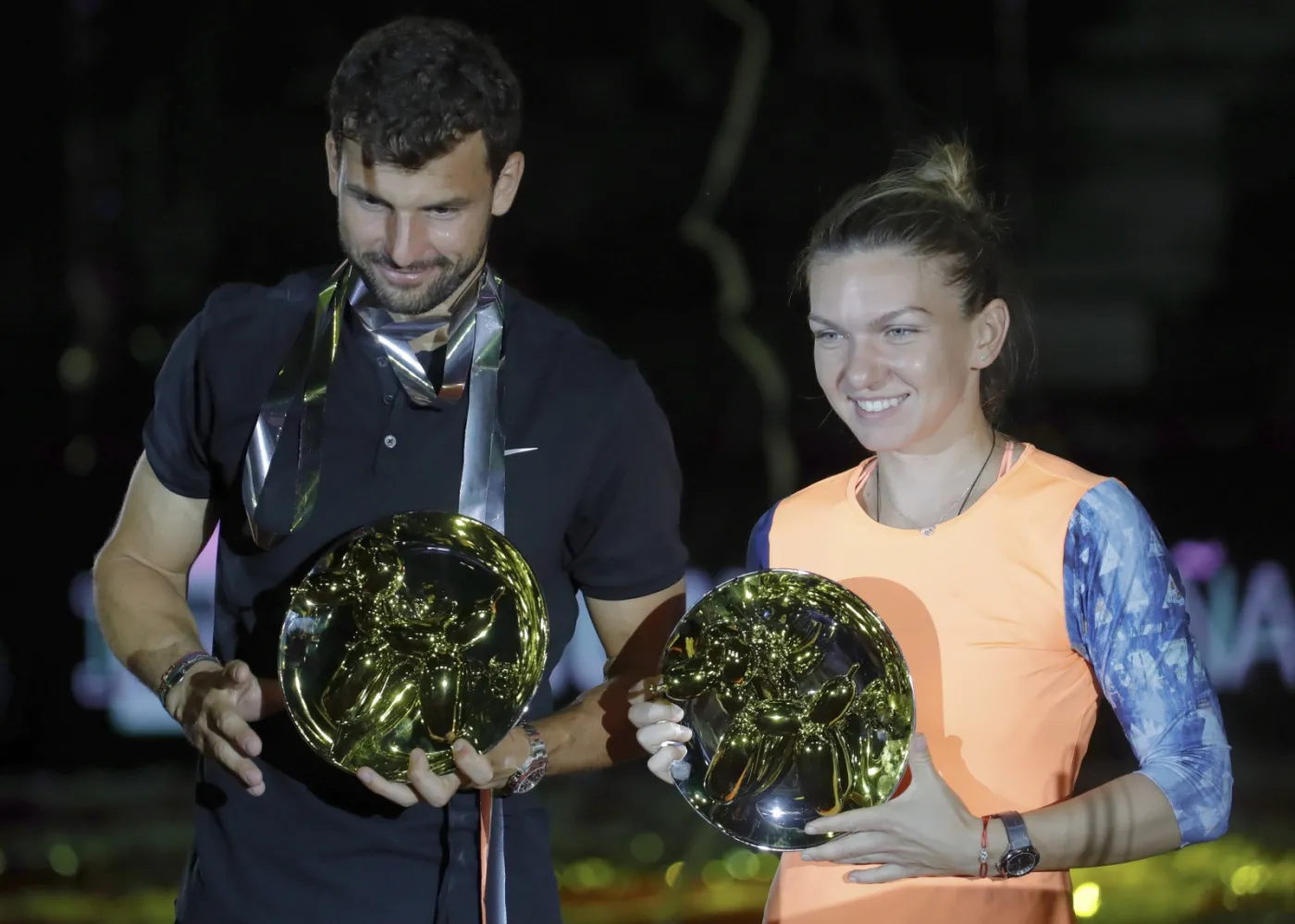 Simona Halep i Grigor Dimitrow