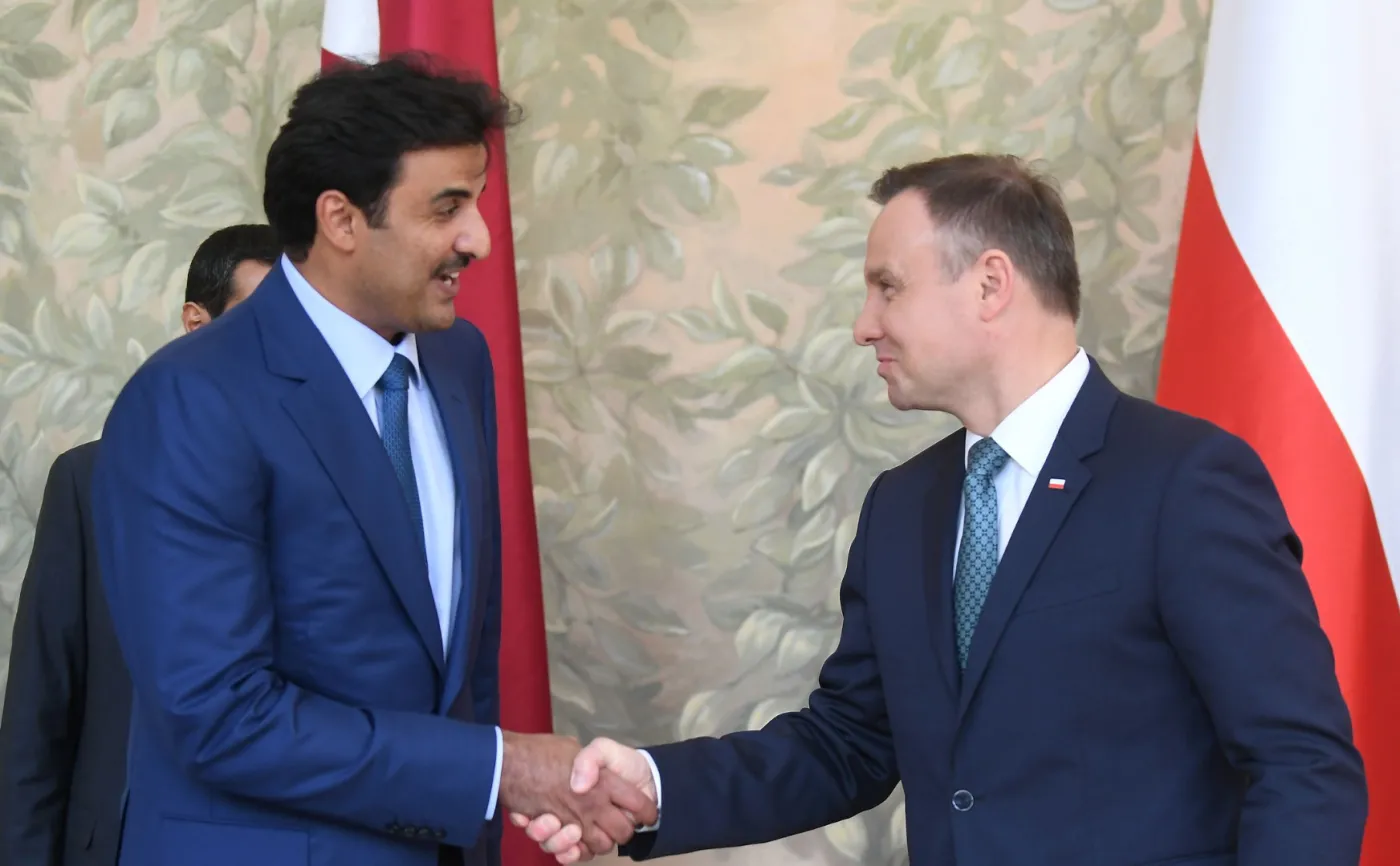 Tamim ibn Hamad Al Sani, Andrzej Duda