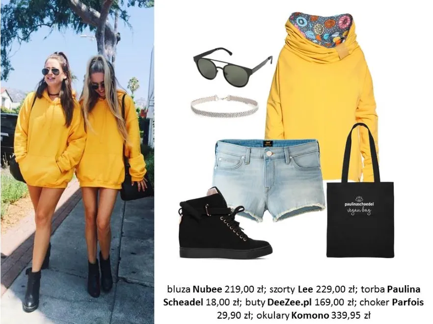 STYLIZACJE z supermodnymi bluzami oversize. Komfortowo i modnie.