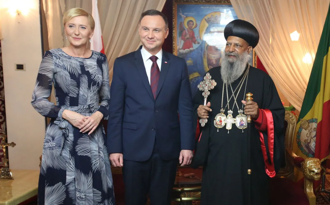 Agata Kornhauser-Duda, Andrzej Duda, Abune Mathias