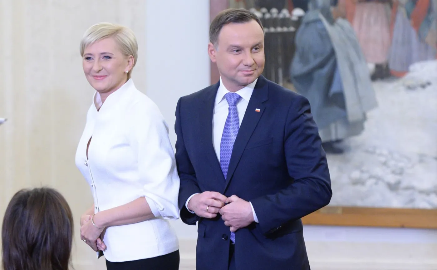 Agata Kornhauser-Duda i Andrzej Duda