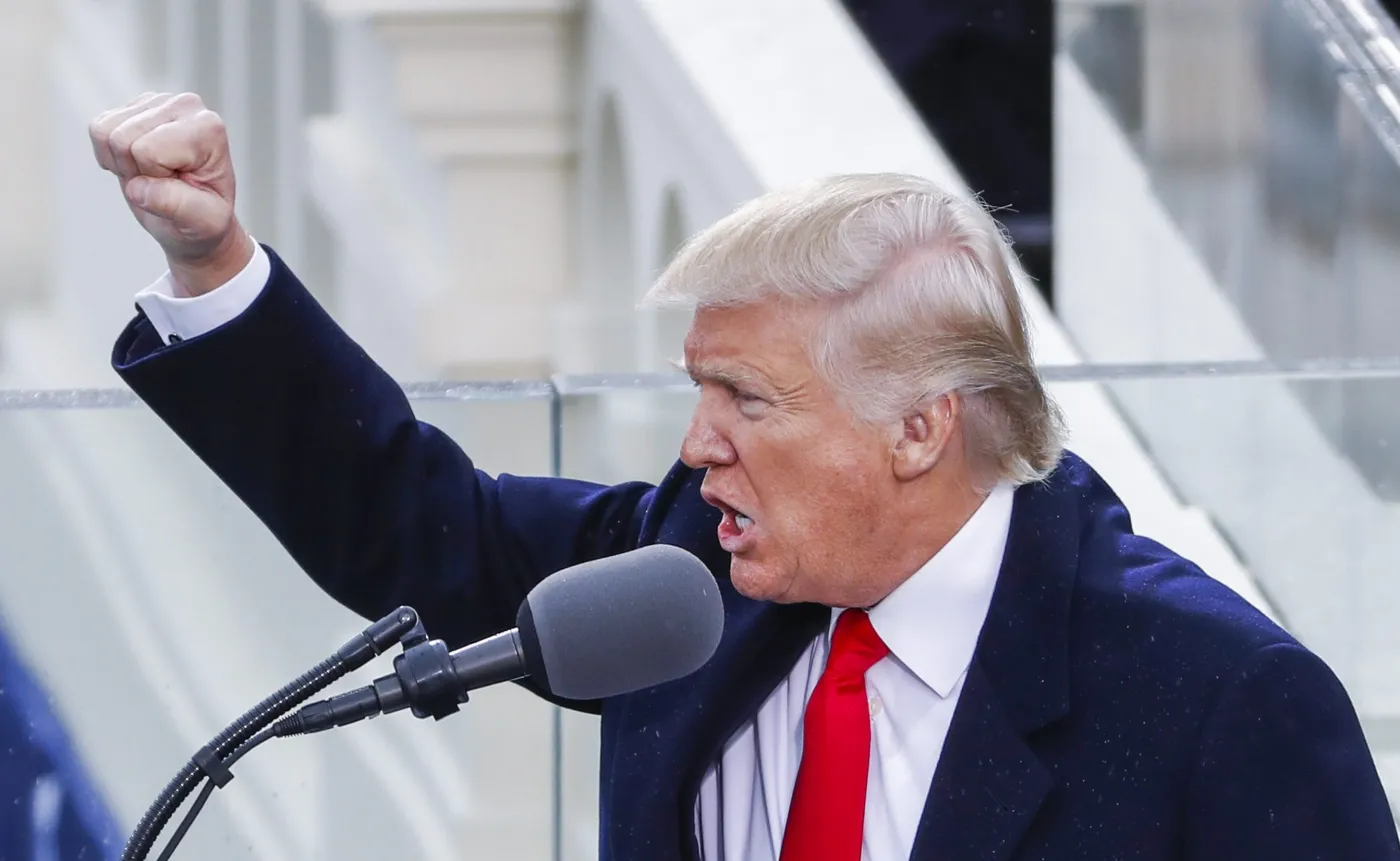 Donald Trump nowym prezydentem USA. Uroczystość w cieniu ulicznych protestów