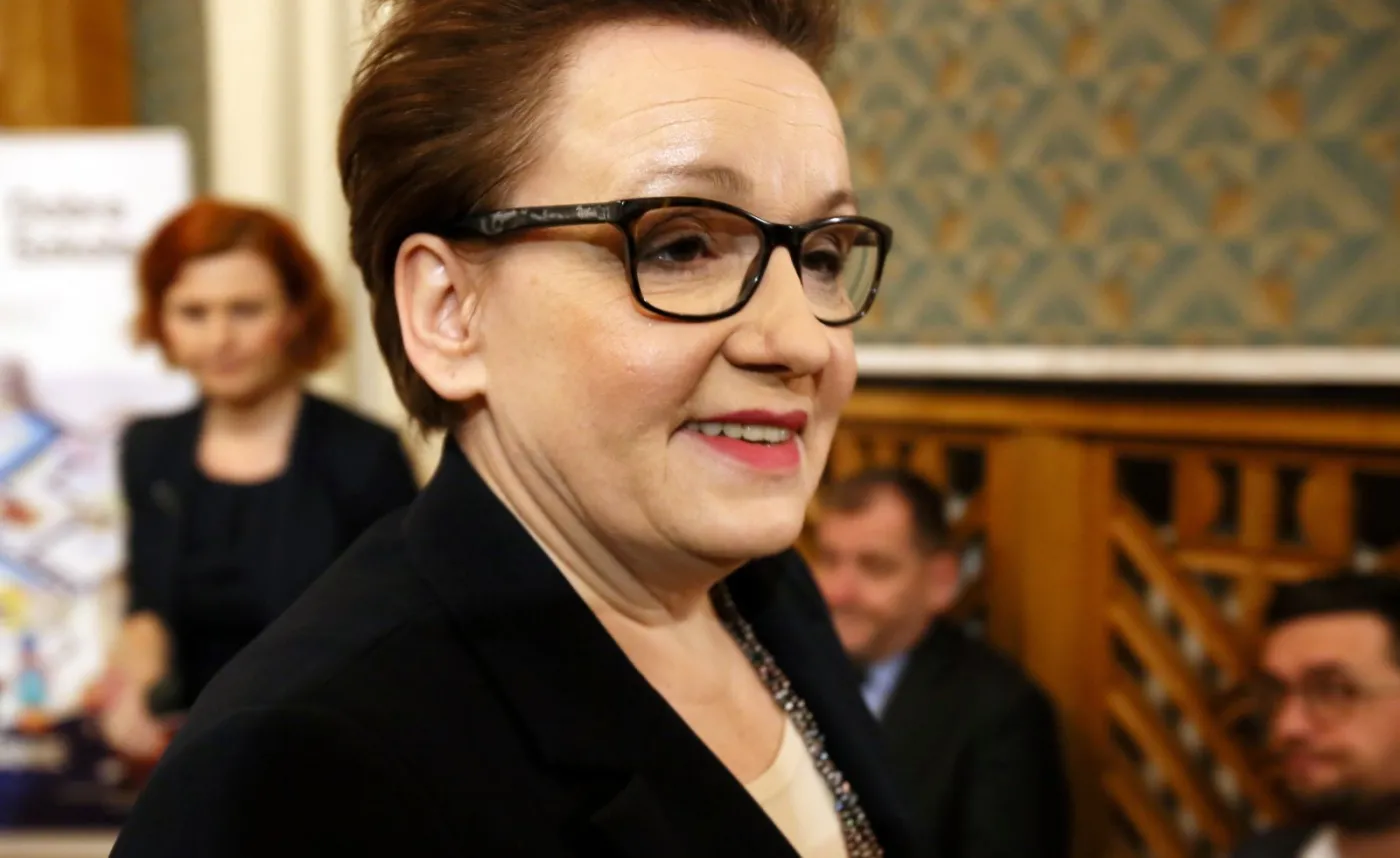 Minister edukacji narodowej Anna Zalewska