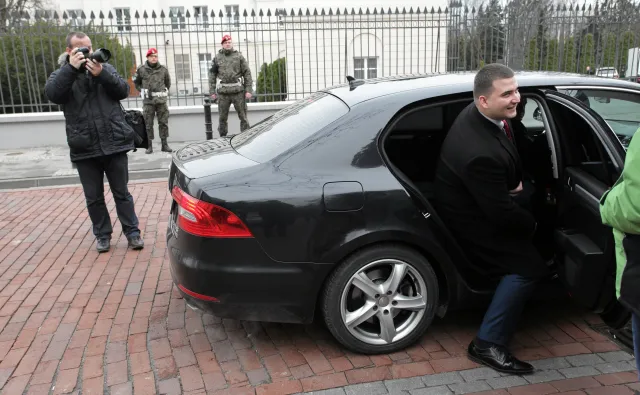 Kaczyński o Misiewiczu: Sympatyczny młody człowiek. Ale są rzeczy poważniejsze i niedobre...