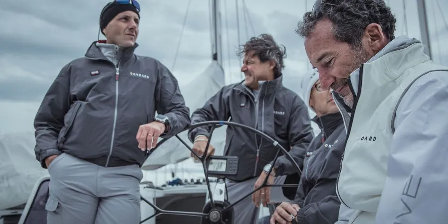 Kadr z pokazywanego w Szczecinie filmu "Przed startem"