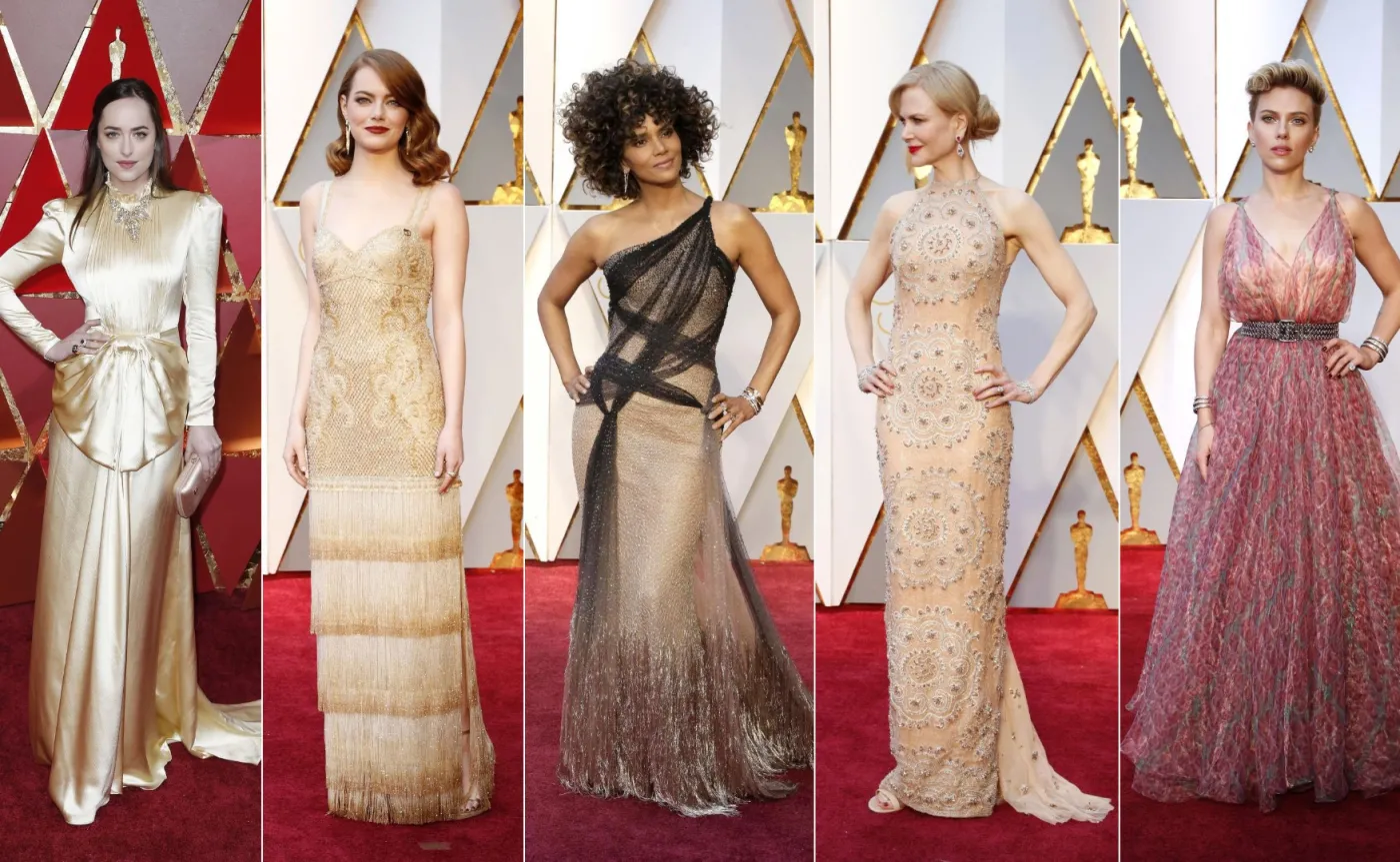 Raj nie tylko dla fanów mody: kreacje gwiazd na gali Oscary 2017