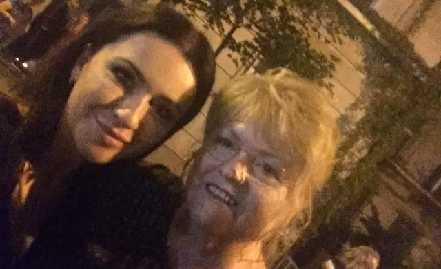 Beata Tadla spotkała "na spacerze" siostrę Krystyny Pawłowicz. Pochwaliła się wspólnym zdjęciem