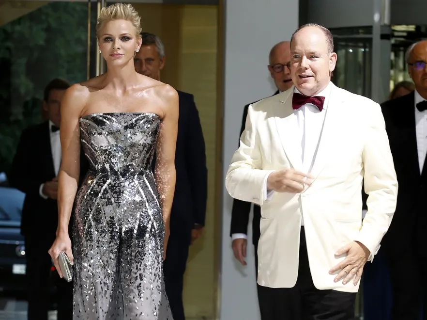 Księżna Charlene; książę Albert II