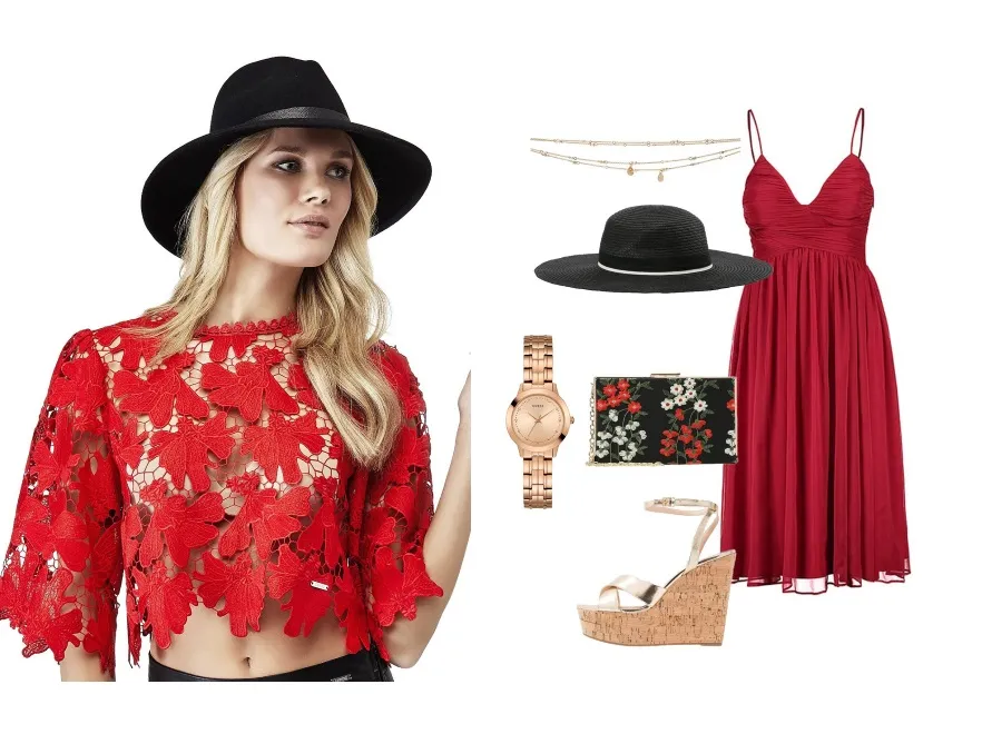 Letnie STYLIZACJE z kapeluszem