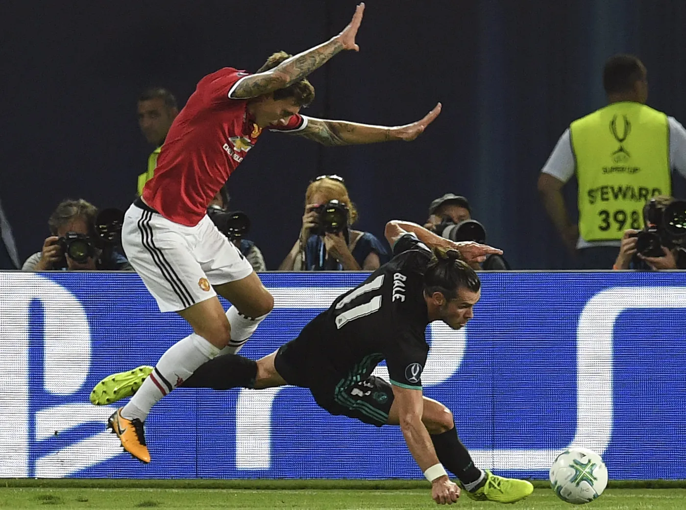 Gareth Bale i Victor Lindelof