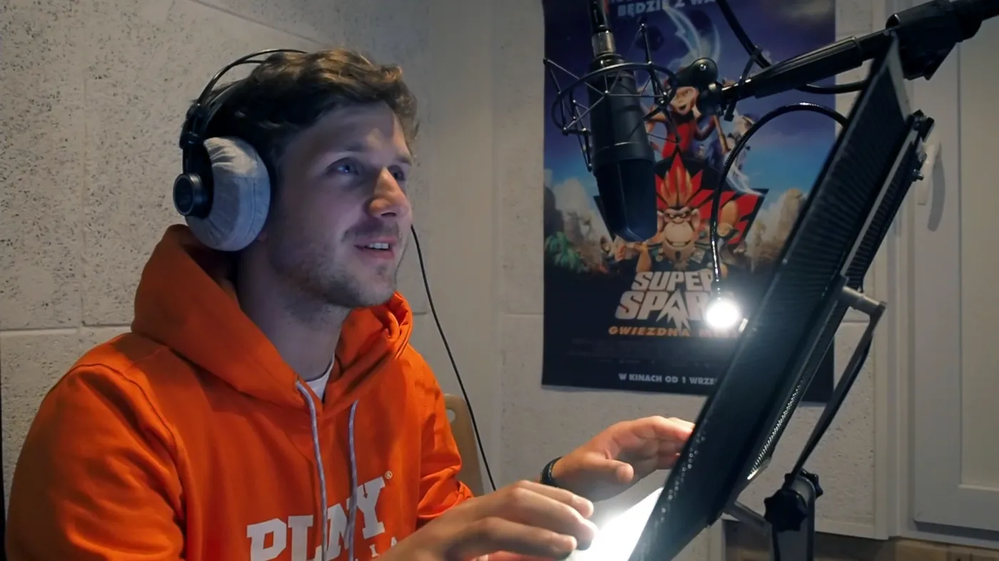 Antek Królikowski użycza głosu w filmie "Super Spark: Gwiezdna misja"