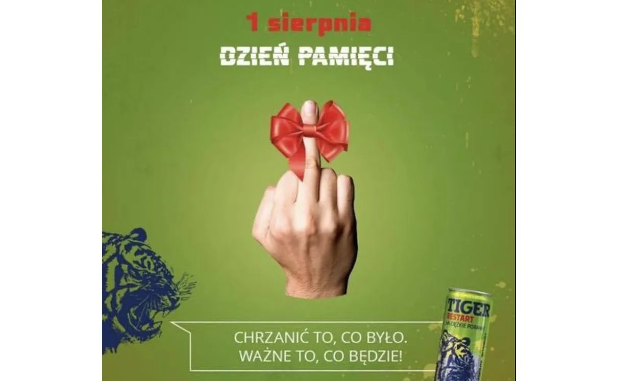 Kampania napoju energetycznego Tiger