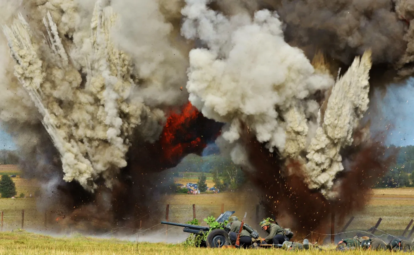 "Karaluchy przeciwko pancerom". Największe widowisko historyczne Europy na przedpolach Mławy