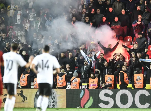 Skandaliczne zachowanie niemieckich kibiców. Krzyczeli "Sieg Heil" w trakcie meczu z Czechami