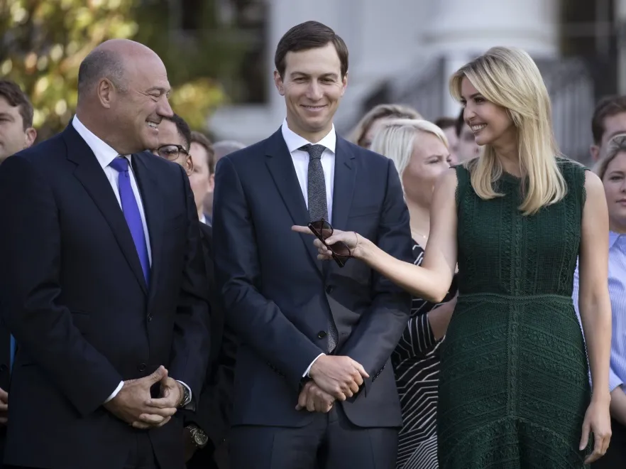 Gary Cohn; Jared Kushner; Ivanka Trump