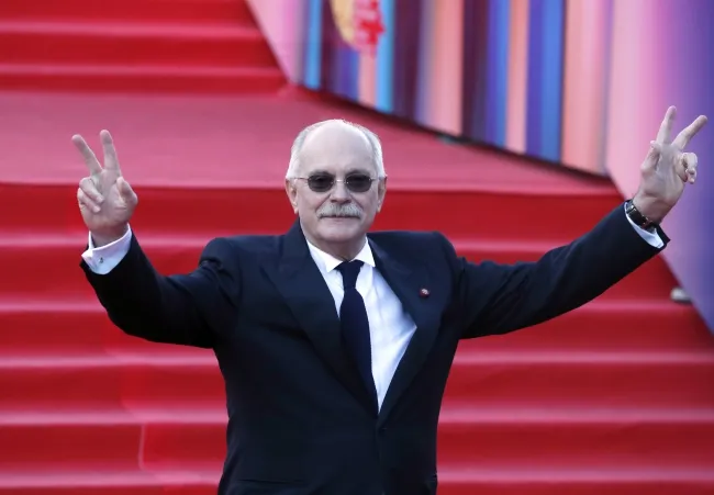 Nikita Michałkow na otwarcie 39. Moskiewskiego Międzynarodowego Festiwalu Filmowego