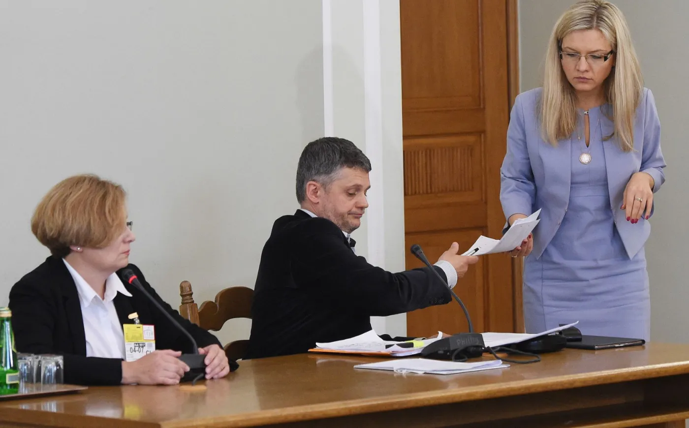 Prokurator Kijanko i Małgorzata Wassermann