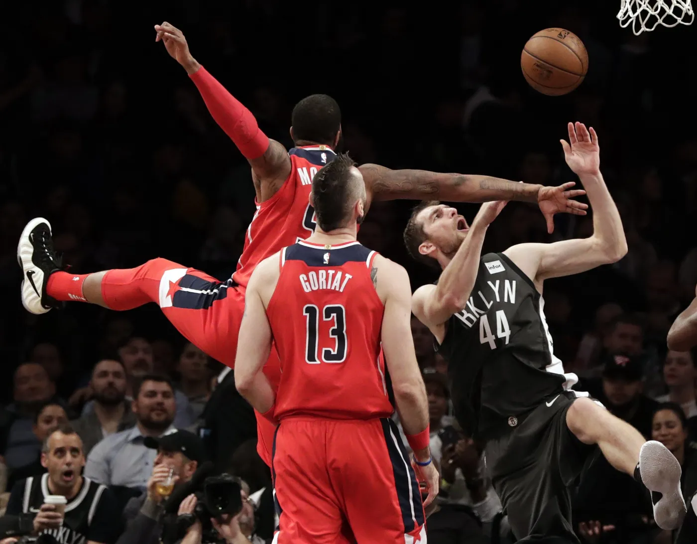 Tyler Zeller, Markieff Morris i Marcin Gortat