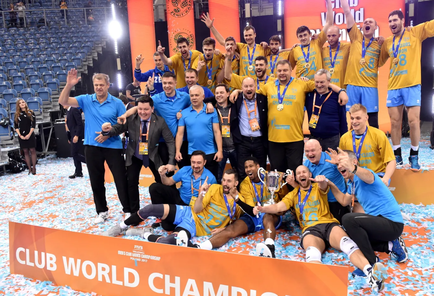 KMŚ siatkarzy: Zenit pokonał w finale Lube Civitanova