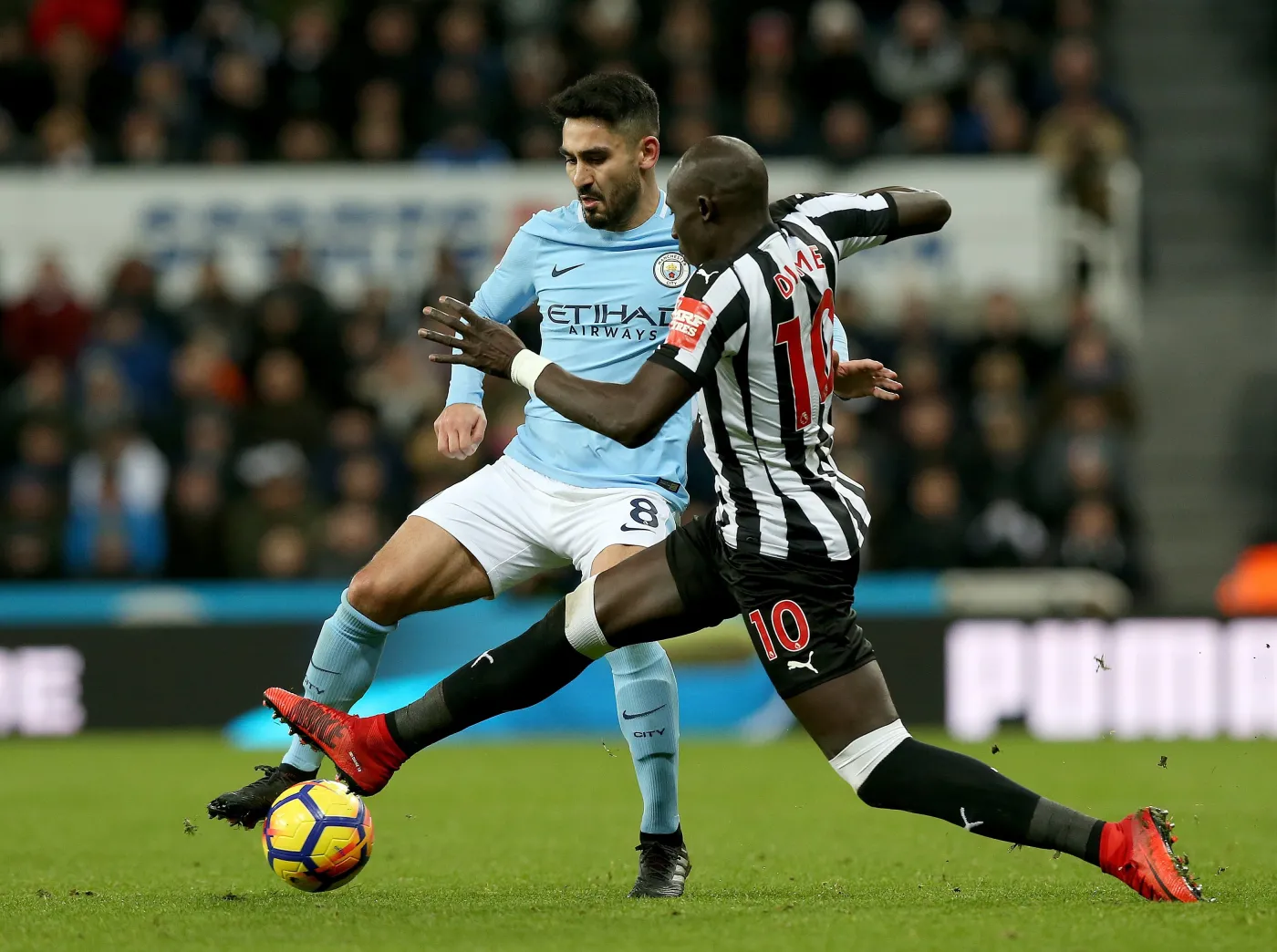 Mohamed Diame i Ilkay Gundagan