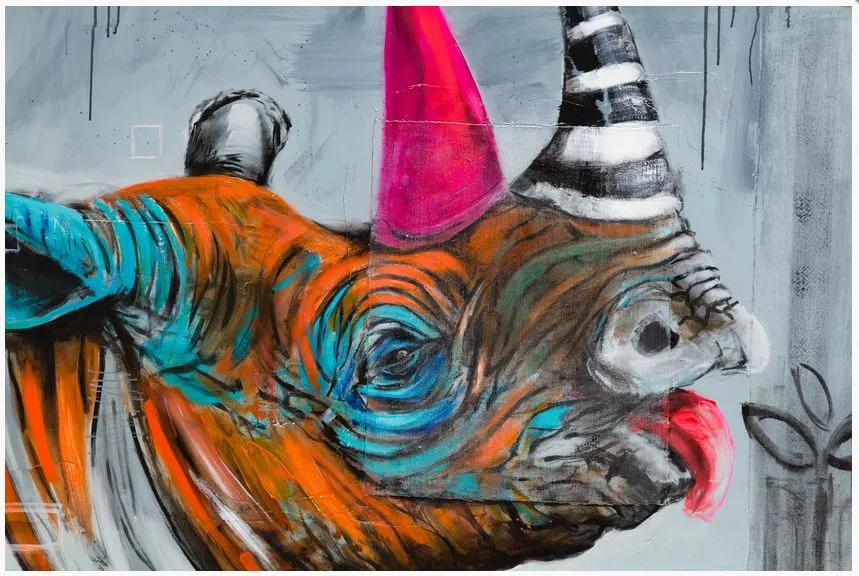 Czterdzieści sześć razy więcej niż wynosiła cena wywoławcza. Tyle zapłacono za obraz młodego artysty