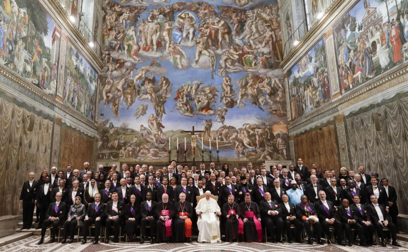 Papież Franciszek i dyplomaci