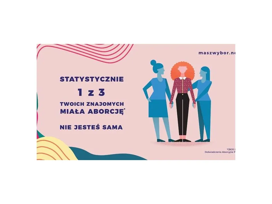 Billboard kampanii "Nie jesteś sama"