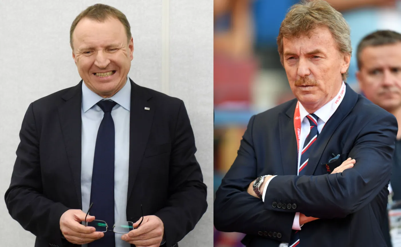 Jacek Kurski i Zbigniew Boniek