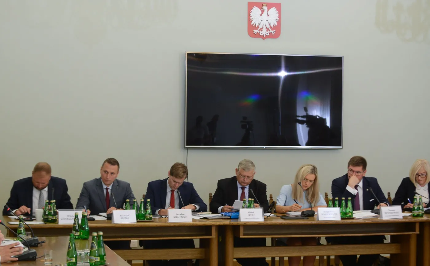 Posiedzenie komisji śledczej ds. Amber Gold