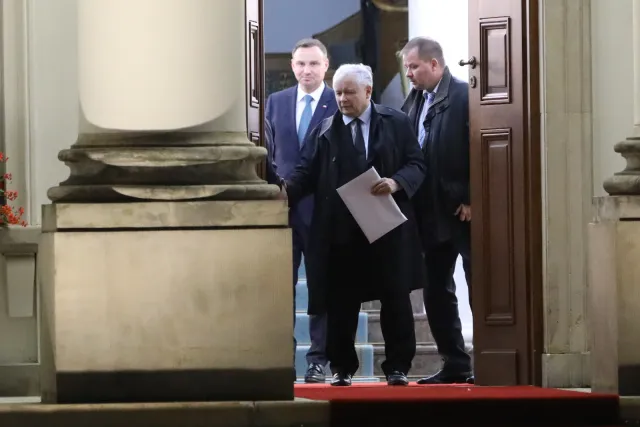 Spotkanie Duda-Kaczyński. Zaremba: Prezes PiS zaczął od... rekonstrukcji rządu