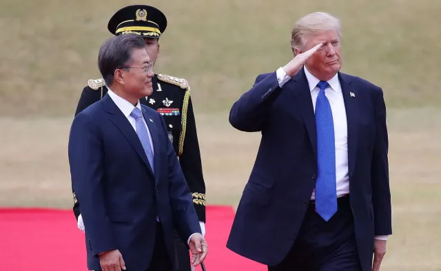 Trump z wizytą w Korei Południowej. Mocna deklaracja prezydenta USA ws. reżimu Kim Dzong Una