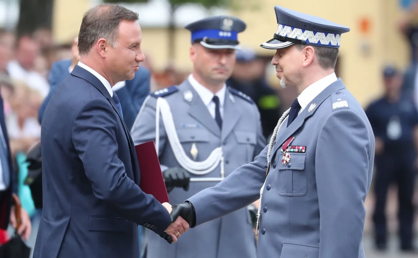 Andrzej Duda i Paweł Dobrodziej 