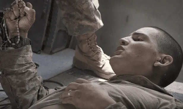 Kadr z filmu "Teraz i w godzinę śmierci"