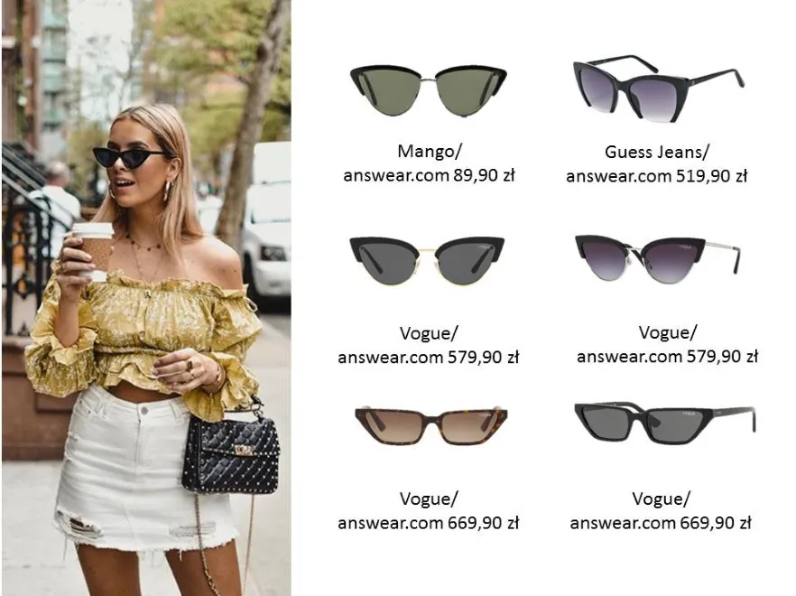 Stylowa ochrona oczu: modne fasony okularów przeciwsłonecznych na lato 2018. PRZEGLĄD