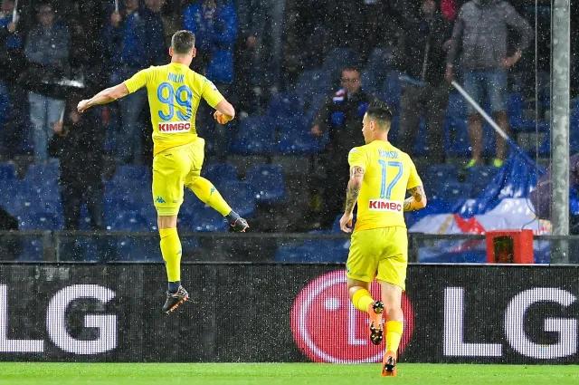 Milik trafił w samo "okienko". Szczęsny z czystym kontem i mistrzostwem Włoch