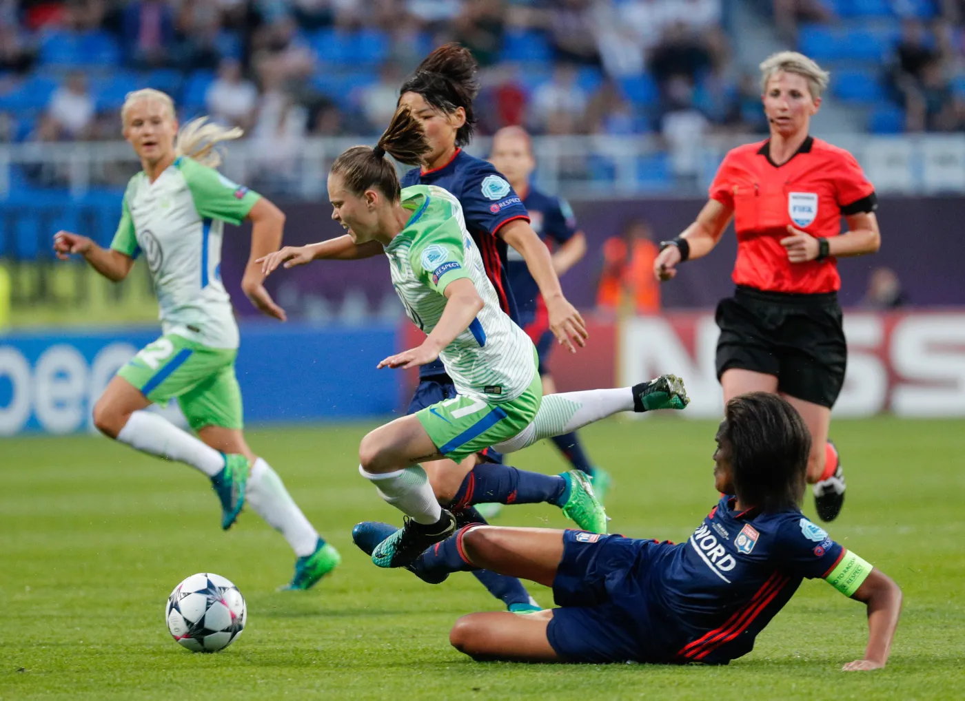 Piłkarki z Lyonu wygrały Ligę Mistrzów