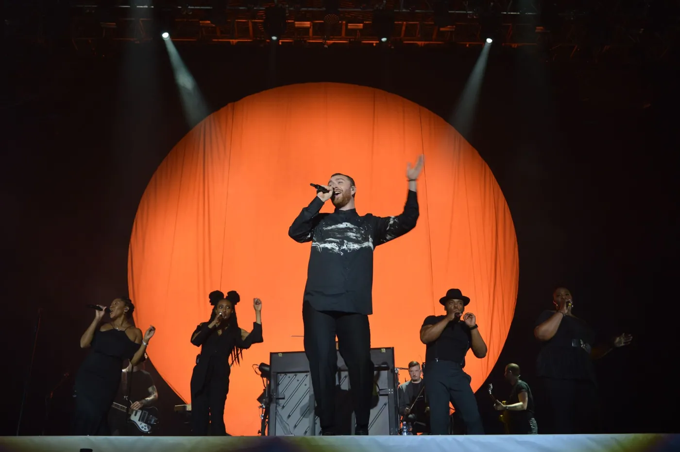 Sam Smith podczas Orange Music Festival. 1 czerwca 2018 