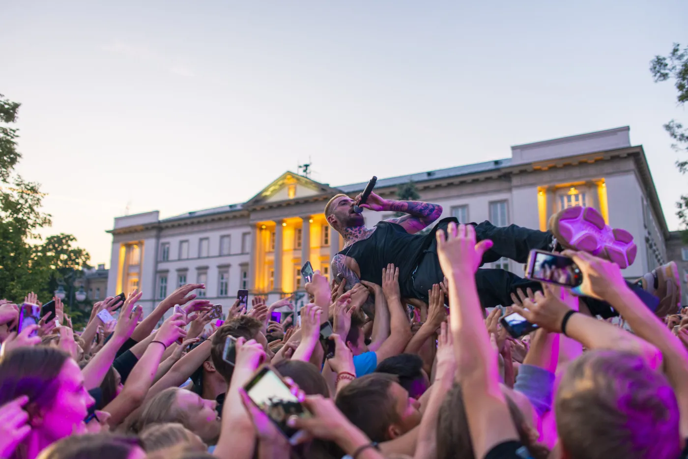 Quebonafide - konecrt w Radomiu. fot. Piotr Szapel