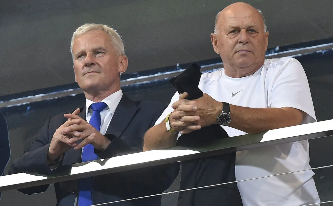 Michał Listkiewicz i Grzegorz Lato