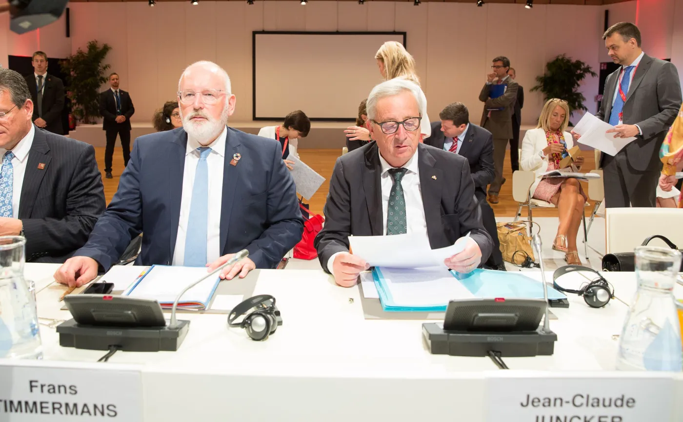 Frans Timmermans i Jean-Claude Juncker