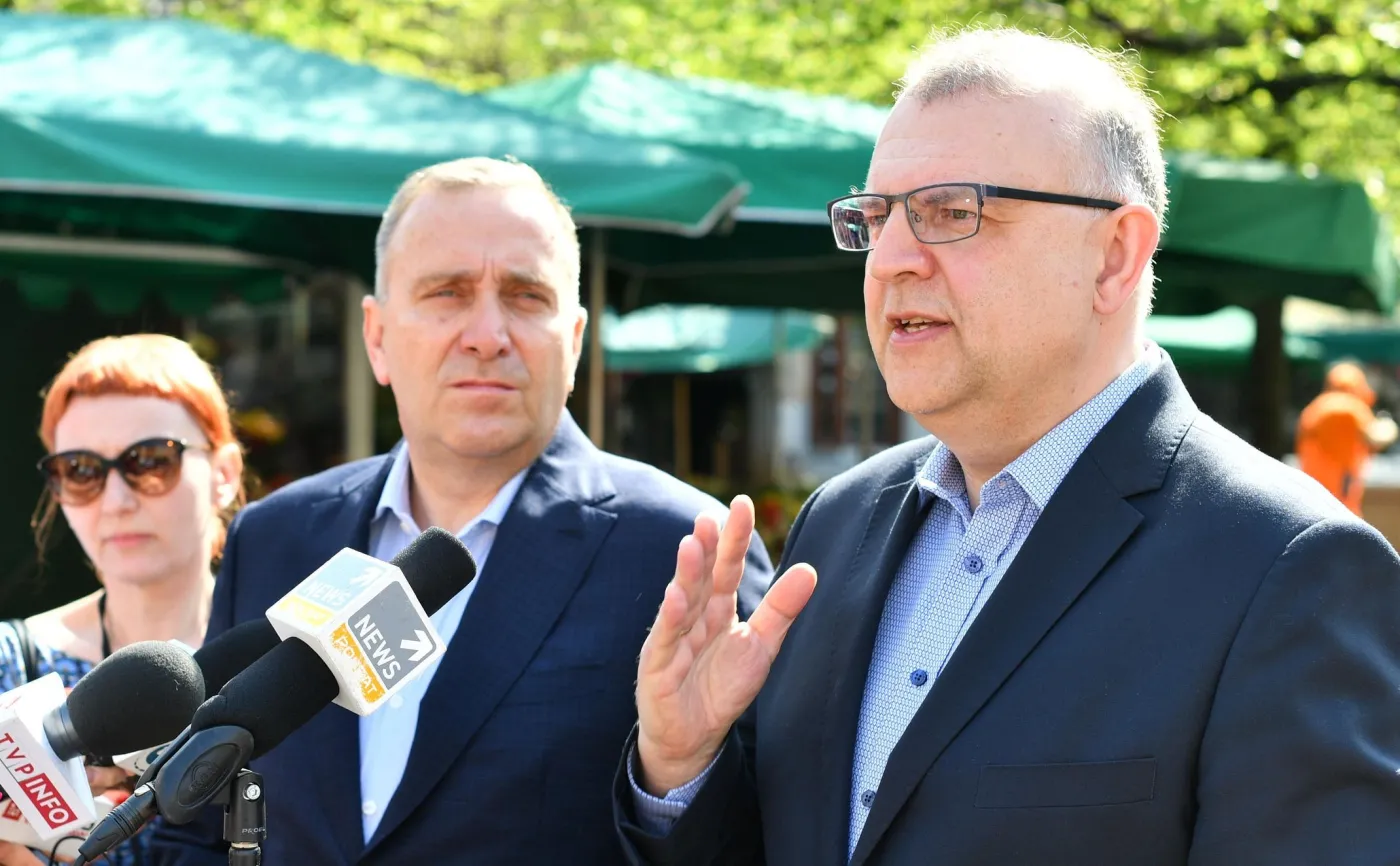 Kazimierz Michał Ujazdowski i Grzegorz Schetyna