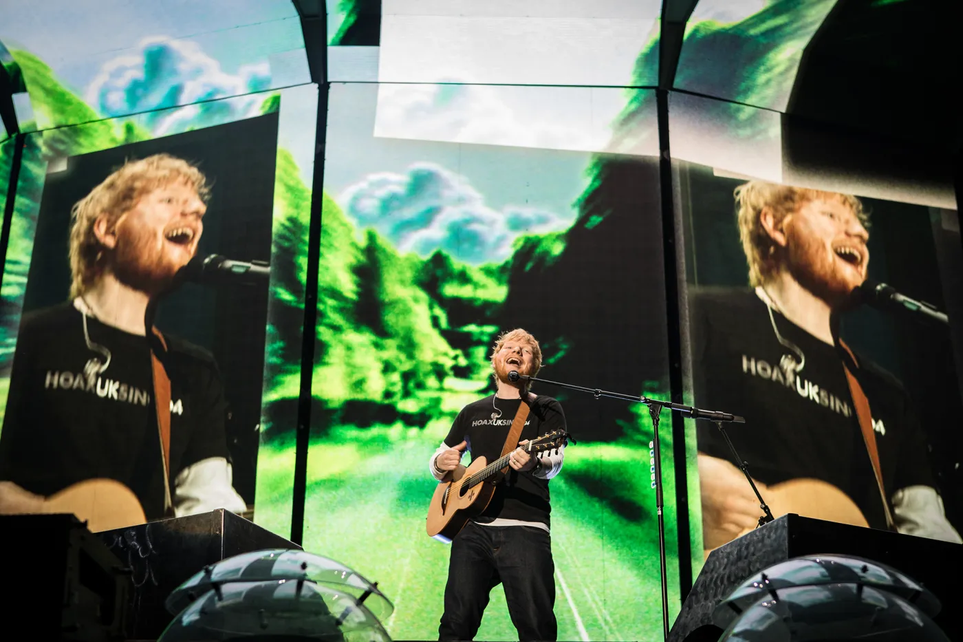 Ed Sheeran - koncert w Waszawie, 11 sierpnia 2018 fot. Charm Music/ mat. promocyjne