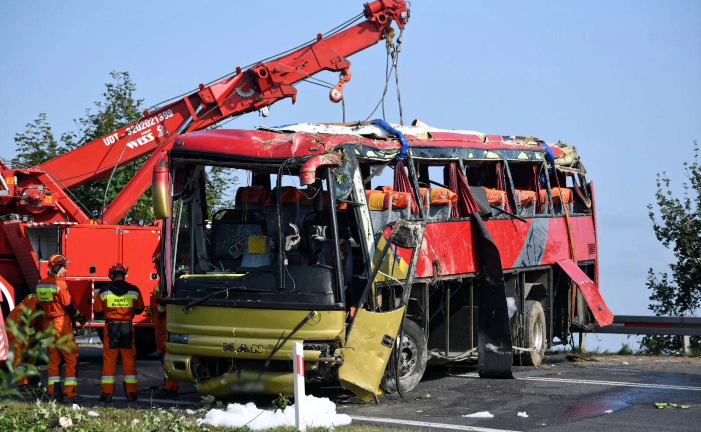 Po tragicznym wypadku w Przemyślu kierowca ukraińskiego autokaru aresztowany na trzy miesiące