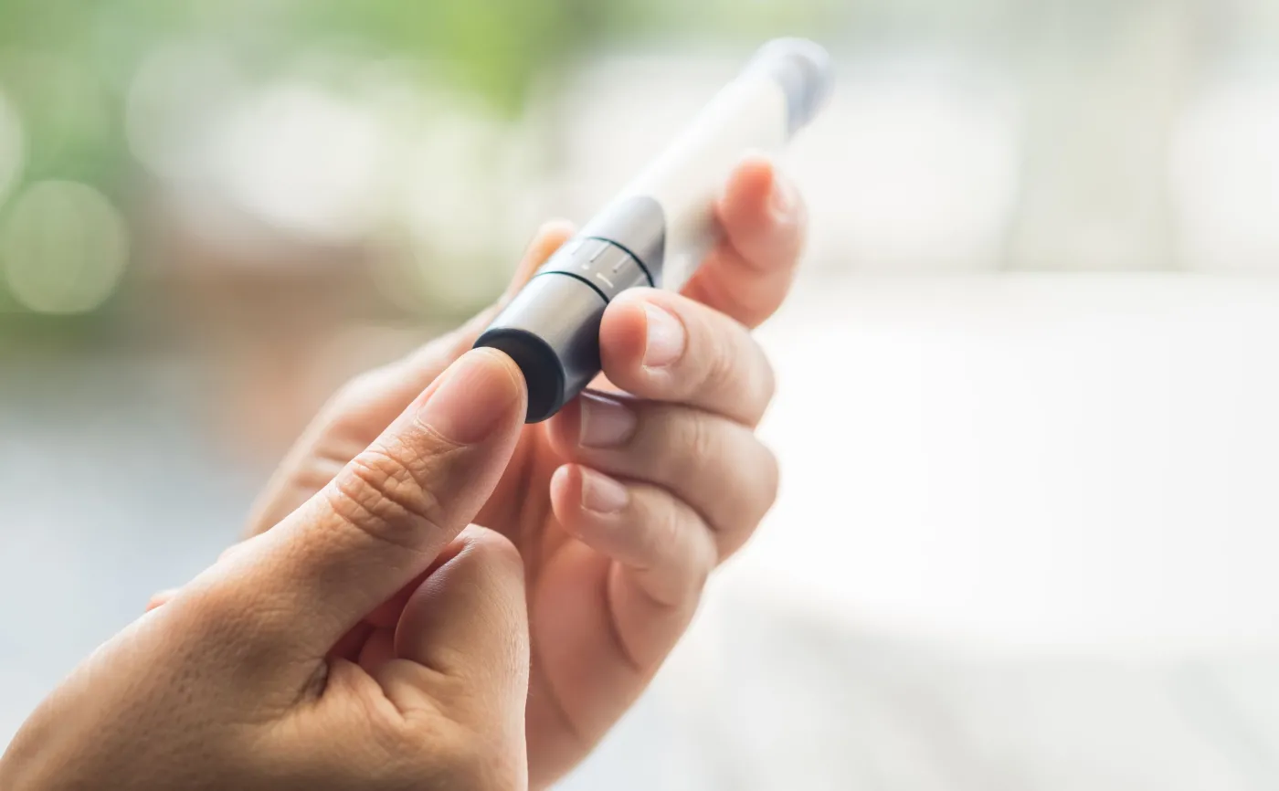 Badanie poziomu cukru we krwi