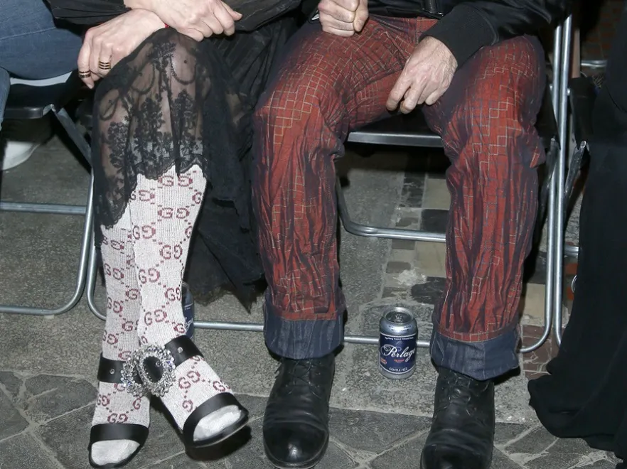 Stopy Moniki Olejnik i Tomasza Ziółkowskiego