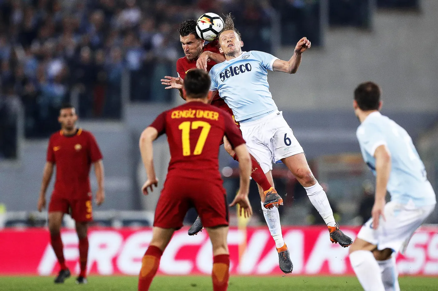 Kevin Strootman i Lucas Leiva