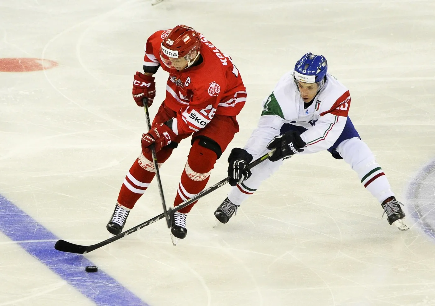 Marcin Kolusz i Simon Kostner