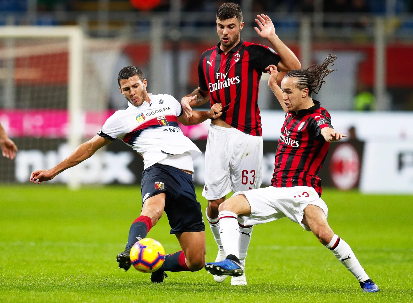 Luca Mazzitelli, Patrick Cutrone i Diego Laxalt