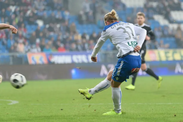 Ekstraklasa: Pierwsze od miesiąca zwycięstwo Lecha Poznań