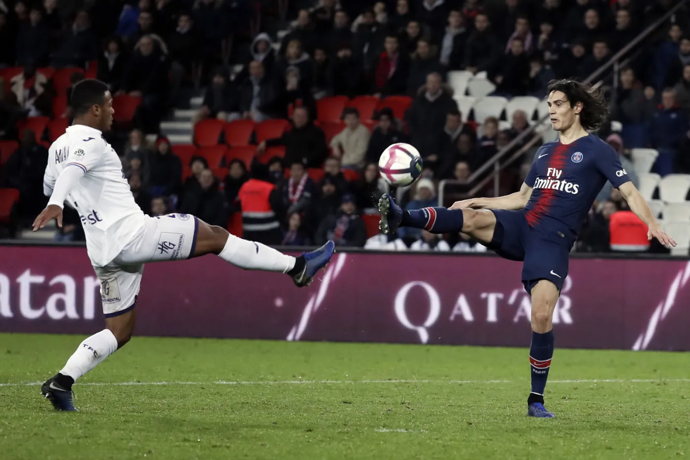 Edinson Cavani i Kelvin Amian